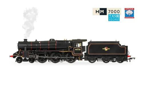 R30225SS BR, Stanier 5MT 'Black 5' 4-6-0 44726 With Steam Generator